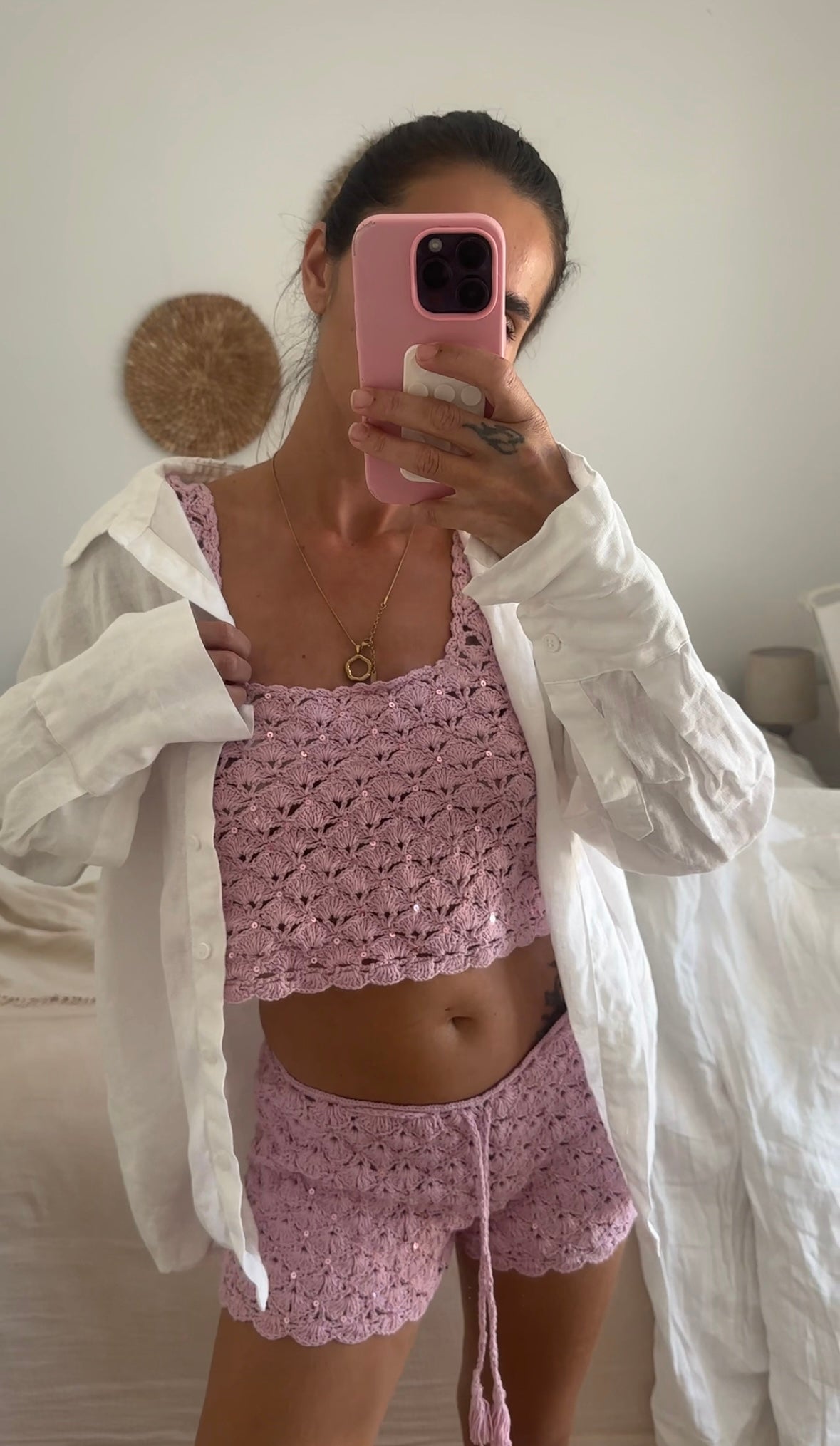 Calla Bassa Rose set