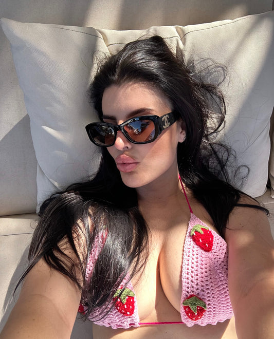 Strawberry Bikini top