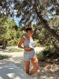 Calla Bassa light Blue sea shorts